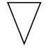flag shape triangle fanion