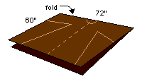 jedi robe  pattern diagram