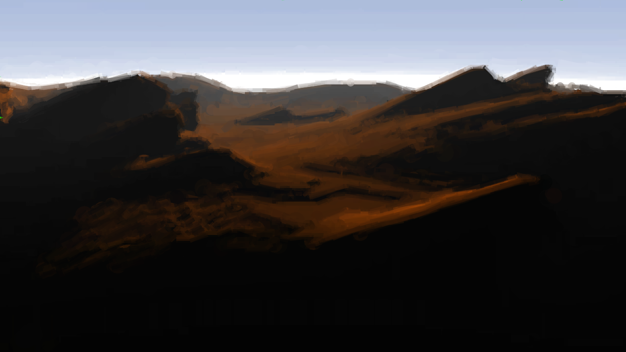 computer generated landscape