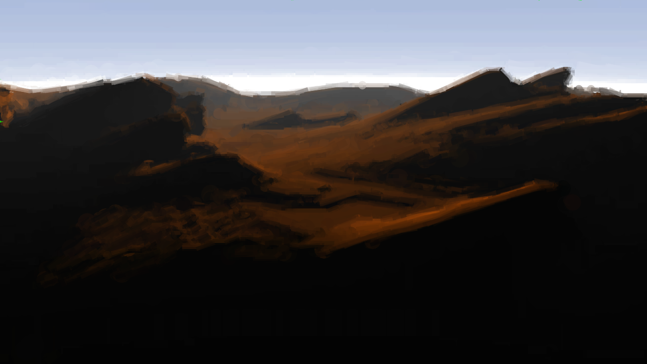 computer generated landscape