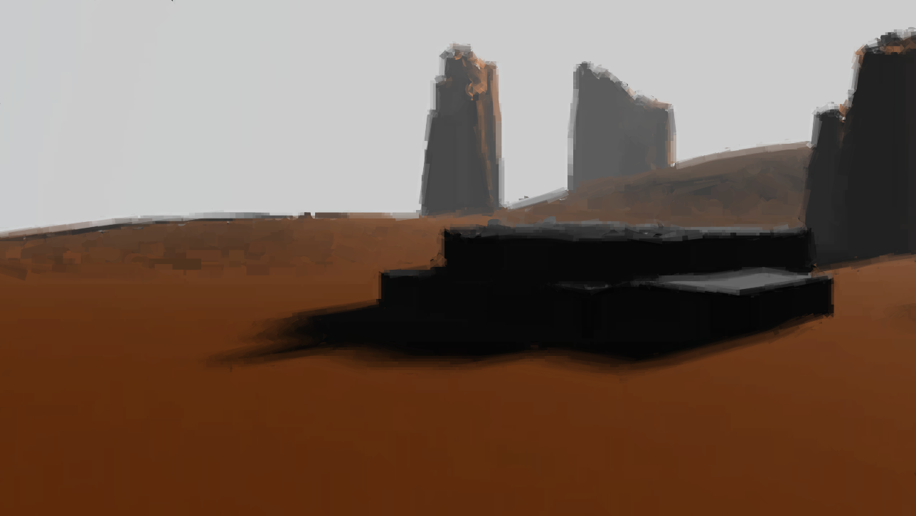 computer generated landscape