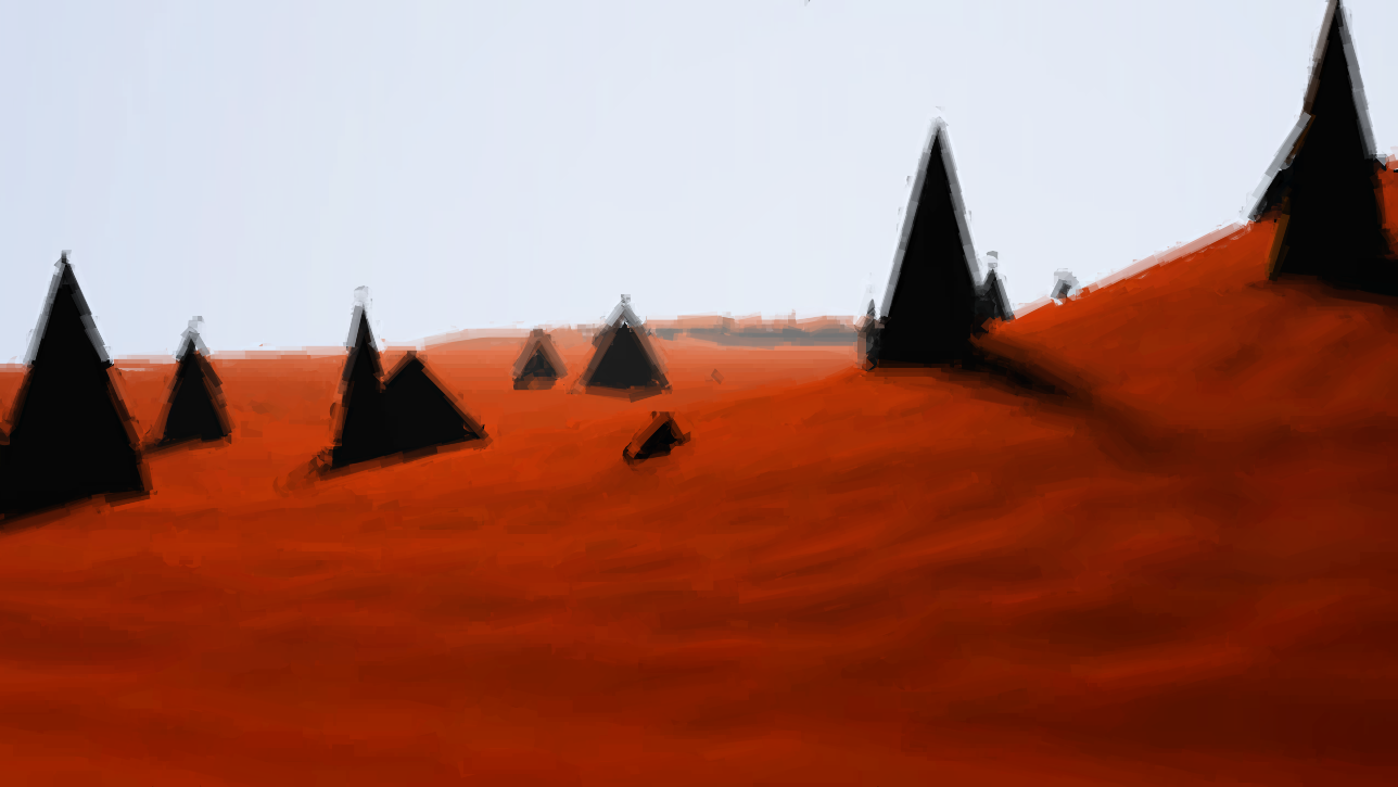 computer generated landscape