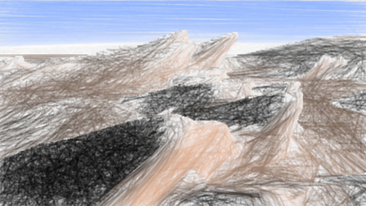 computer generated landscape