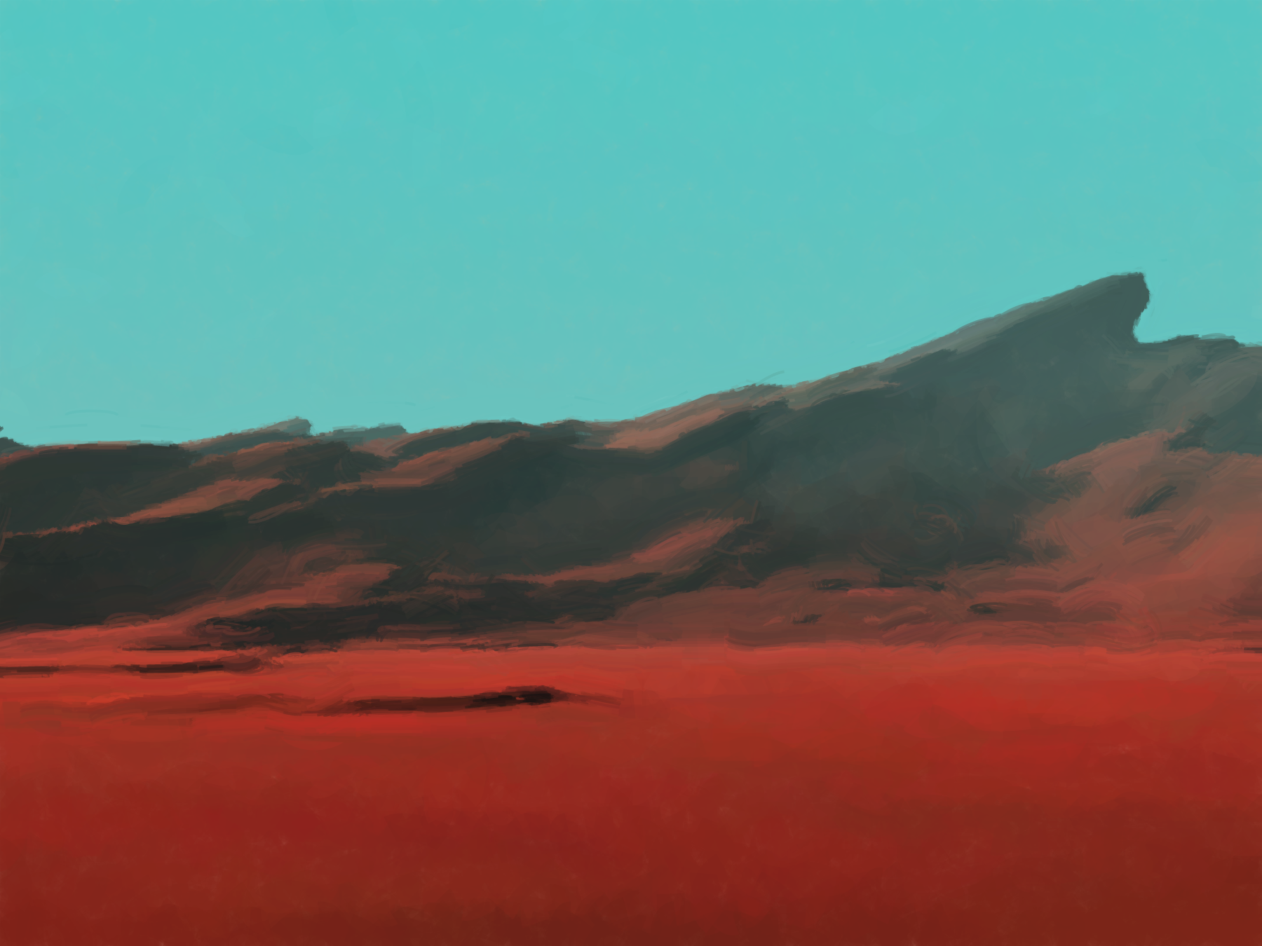 computer generated landscape