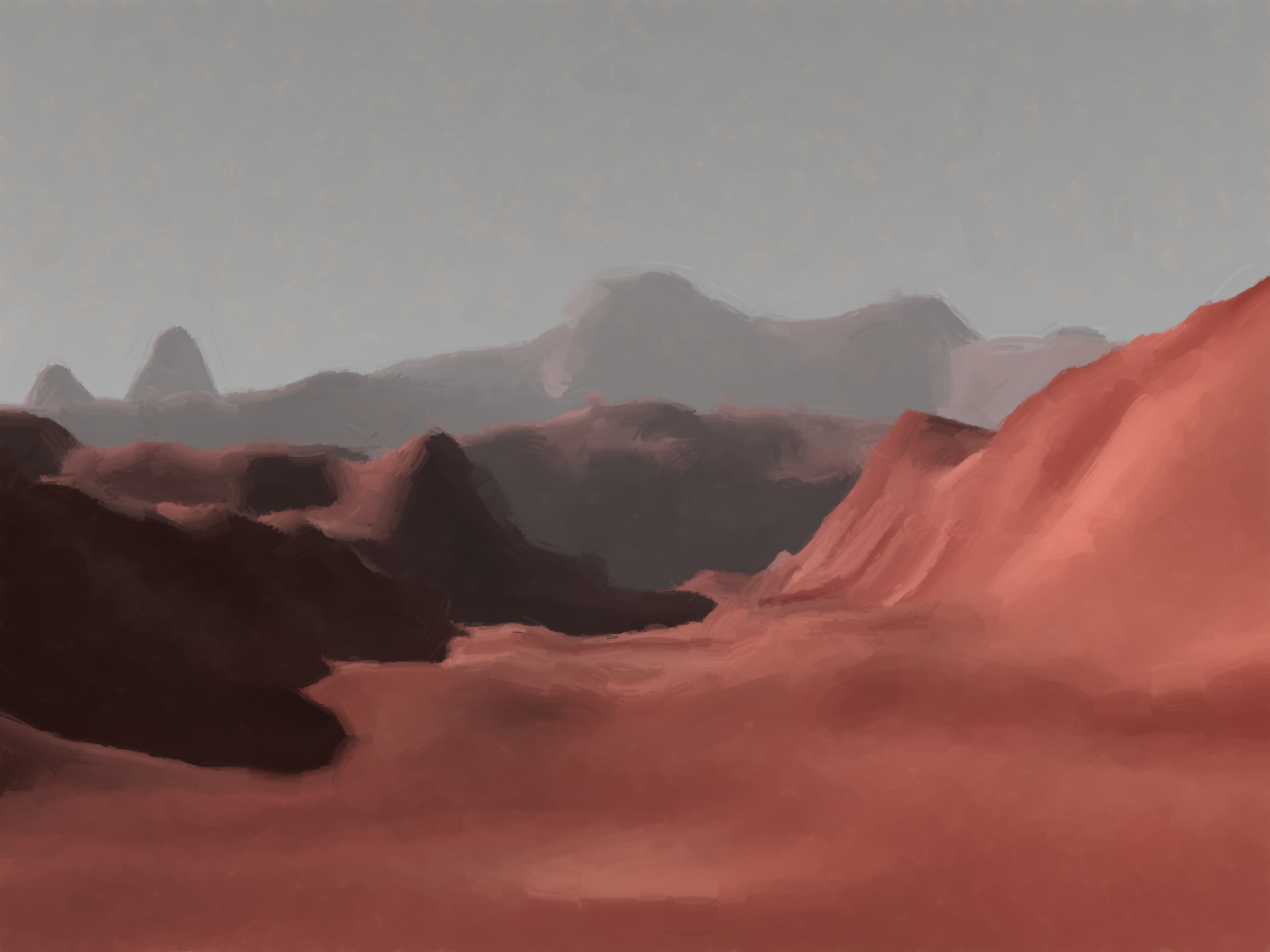 computer generated landscape