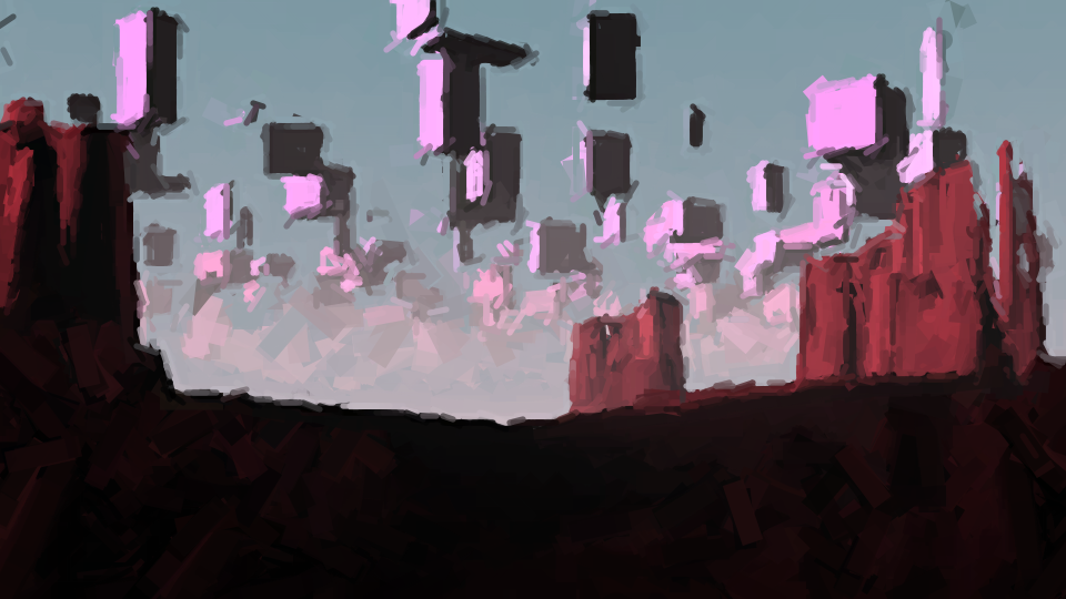 computer generated landscape